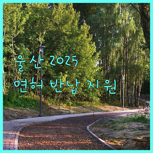 2025 울산, 고령 운전자 운전면허 반납 지원으로 안전한 교통 환경 조성
