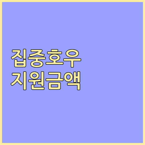 2025년 집중호우 피해 지원: 놓치면 손해! 지원 대상, 금액, 신청 절차