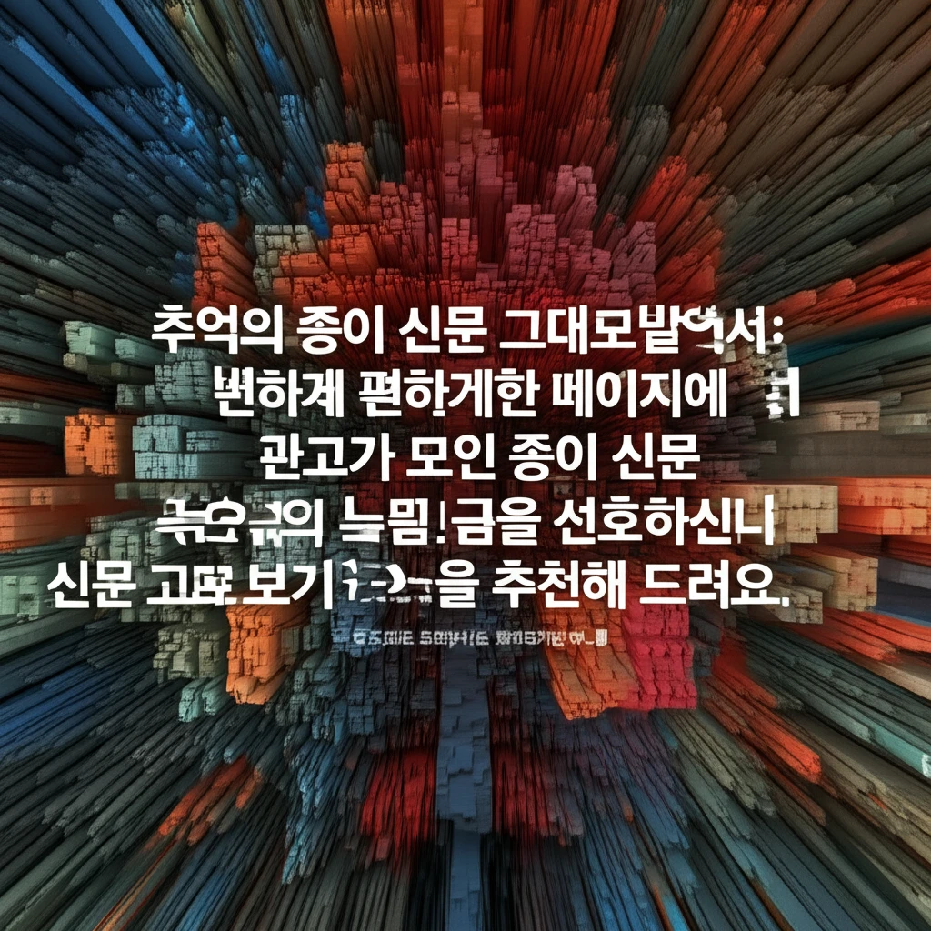 영주교차로 신문 그대로 보기 서비스 화면