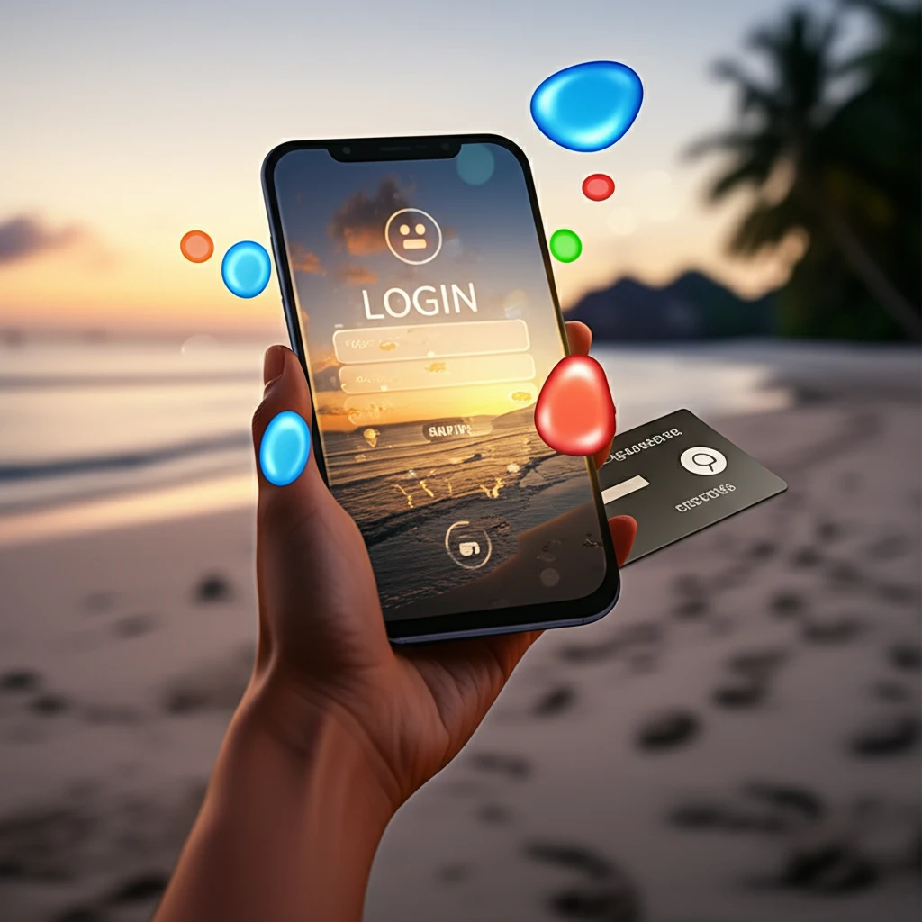 부킹닷컴 앱 실행 화면