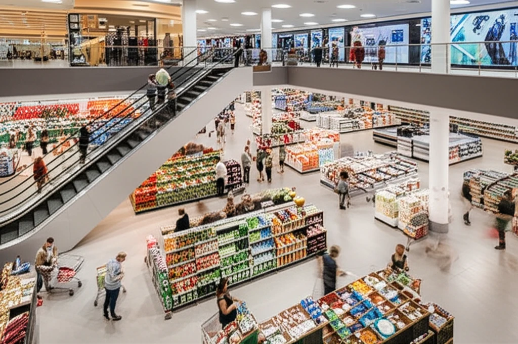 이마트 신제주점 내부 전경