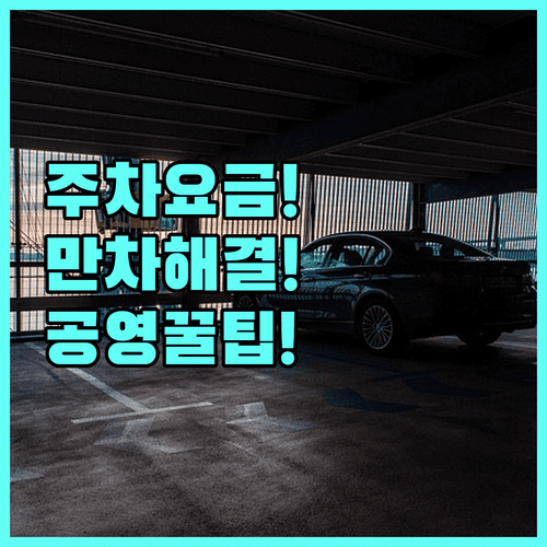 SSG 랜더스필드 주차 요금 | 만차 때 이용할 공영주차장 추천