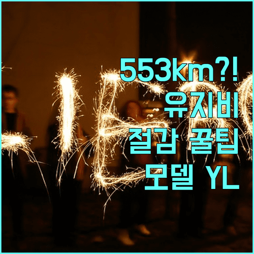 모델 YL 주행거리 553km 유지비 절감 효과